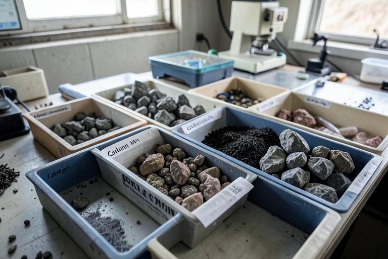 Industrial minerals
